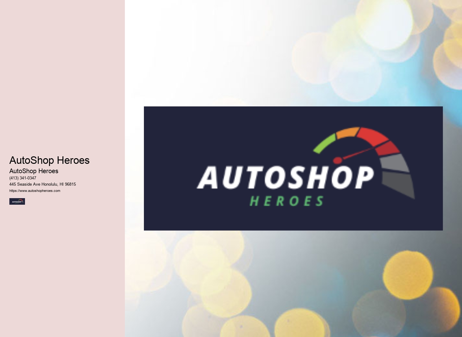 AutoShop Heroes